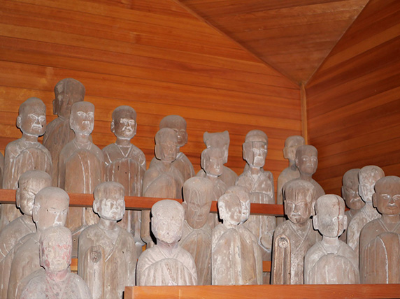 木造五百羅漢像